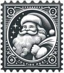 Santa Stamp